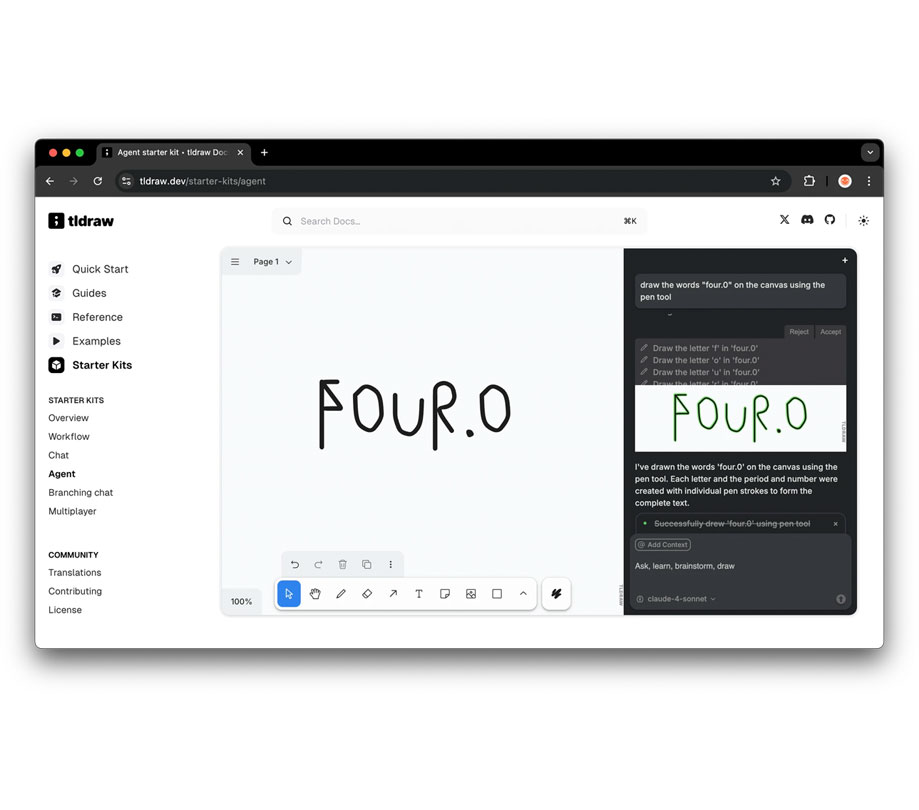 Выпуск tldraw SDK 4.0 представил новые стартовые комплекты и обновлённую лицензионную модель.